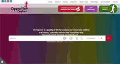 Desktop Screenshot of operation-orphan.org